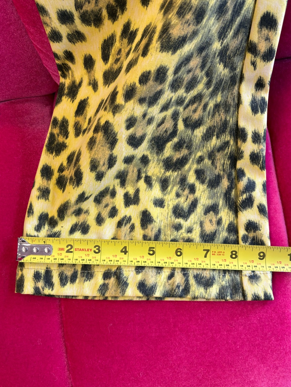 Moschino Jeans Leopard Print Pants - Picture 9 of 9